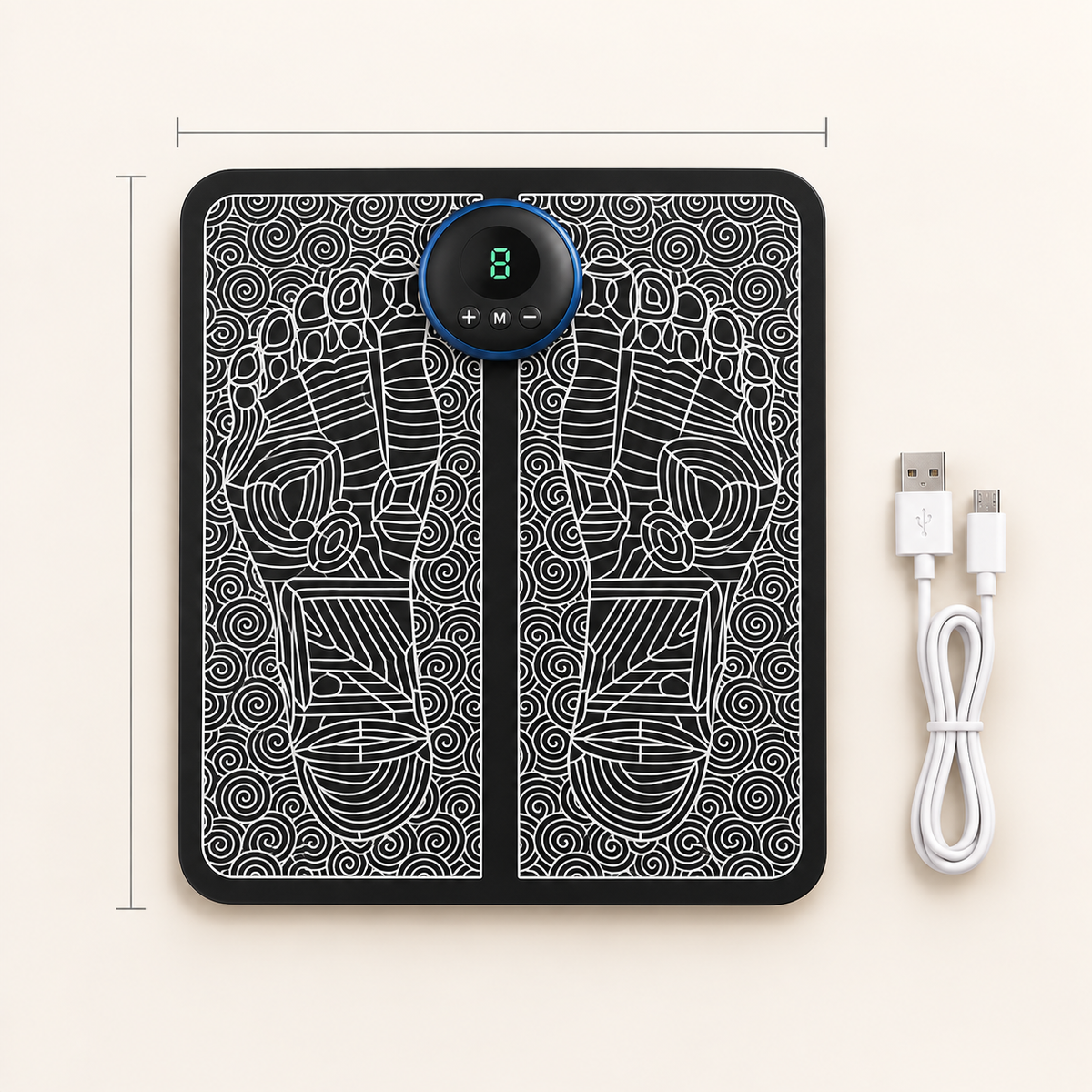 Masajeador De Pies Eléctrico Portátil