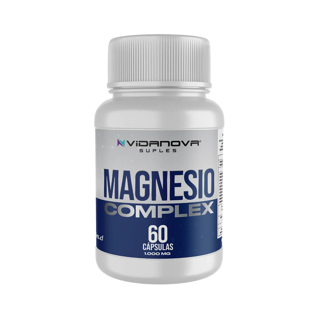 Magnesio Complex 3en1 — Bisglicinato + Malato + Citrato de Magnesio