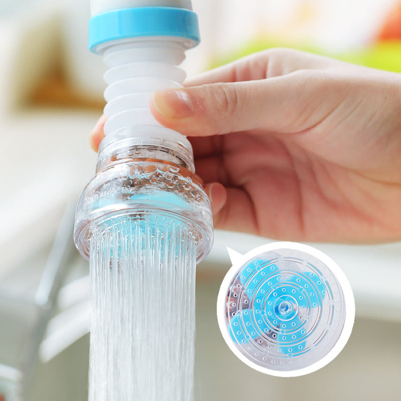 Filtro Giratorio para Llave de Cocina — Ahorro de Agua, Giro 360°, Instalación Universal