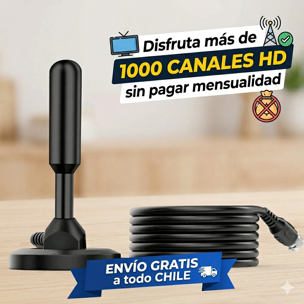 📡 Antena TV Digital HD — Canales Gratis Sin Pagar Mensualidad