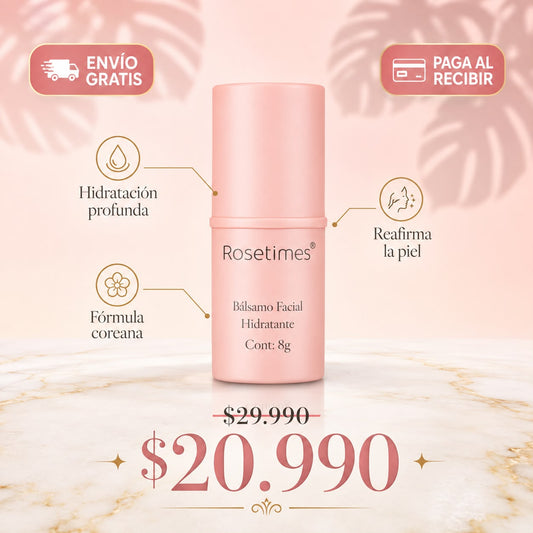 Bálsamo Facial Hidratante Antiarrugas en formato Stick — Rosetimes
