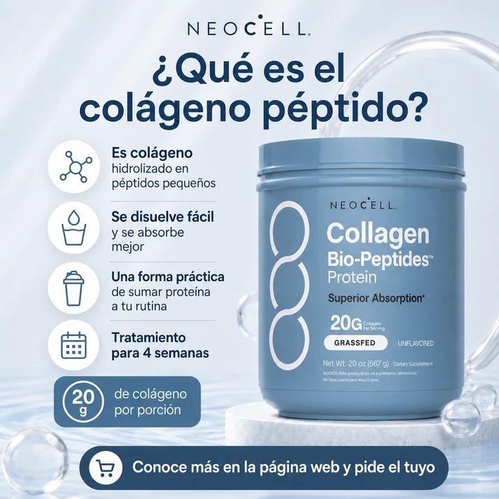 NeoCell® Collagen Bio-Peptides™ — Colágeno Bioactivo de Alta Absorción