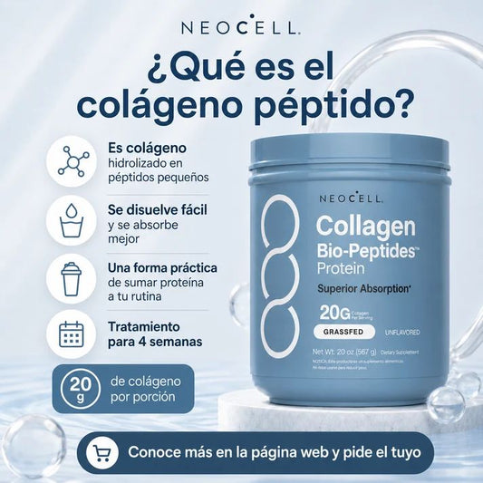 NeoCell® Collagen Bio-Peptides™ — Colágeno Bioactivo de Alta Absorción